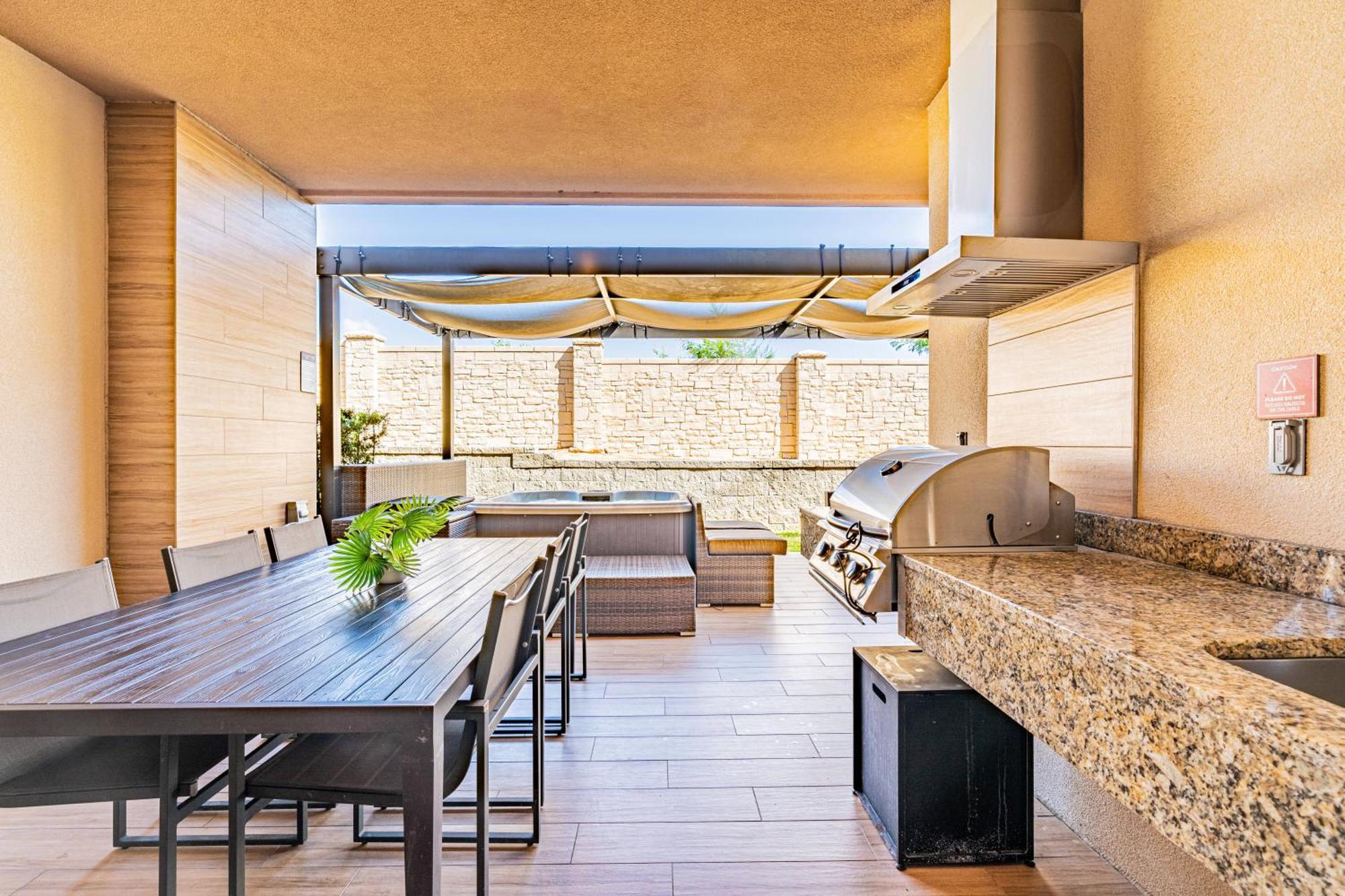 Private Hot Tub Bbq Grill At Magic Village Views Orlando Esterno foto
